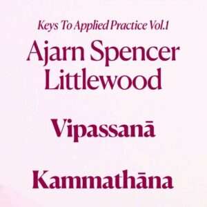 Vipassana 40 Practices Applied Methods by Ajarn Spencer Littlewood